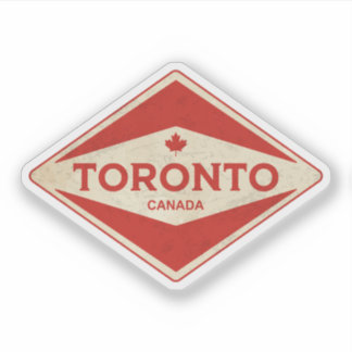 Toronto Canada Vintage Sticker