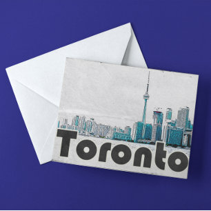Toronto Canada Vintage Travel Postcard