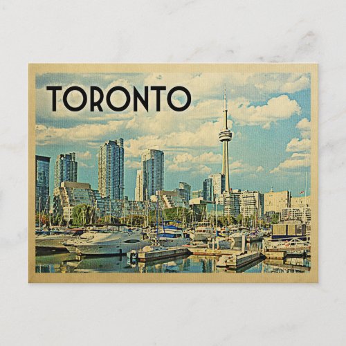 Toronto Canada Vintage Travel Postcard