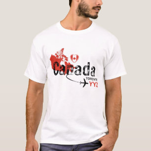 Toronto Canada YYZ Airport Code T-Shirt