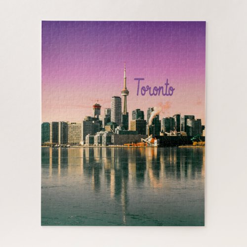 Toronto Capital of Ontario Canada City Skyline Jigsaw Puzzle