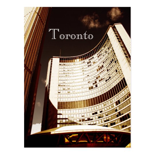 Toronto city hall postcard