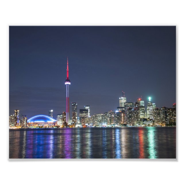 Toronto City Skyline Photo Print (Front)