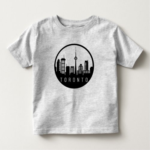 Toronto City Skyline Toddler T_shirt