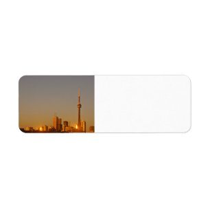 Toronto Cityscape Label