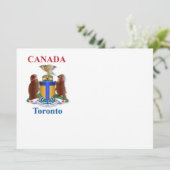 Toronto coat of arms (Standing Front)