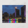 Toronto Colorful Skyline Postcard