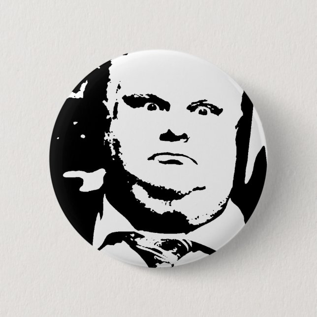 Toronto Crack Smoking Mayor Rob Ford Button (Front)