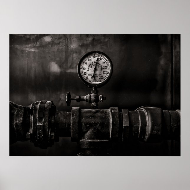 Toronto Distillery District Machinery No 1 Poster (Front)