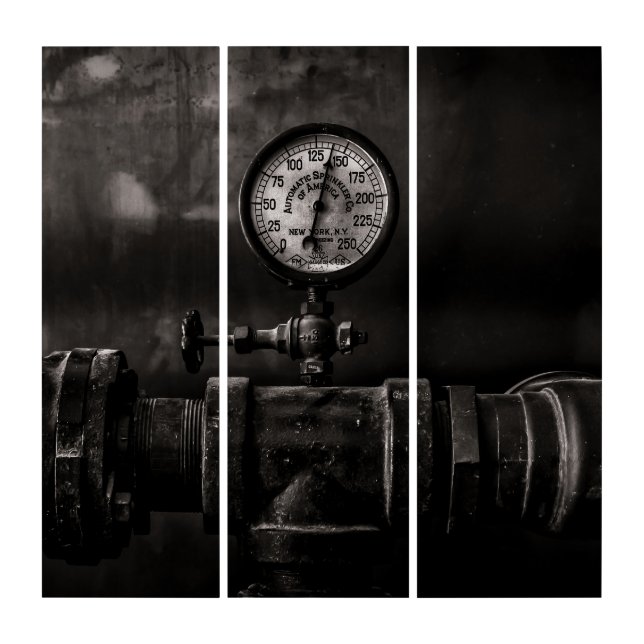 Toronto Distillery District Machinery No 1 Triptych (Front)