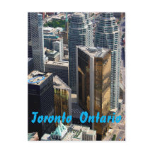 Toronto Downtown Postcard Postcard