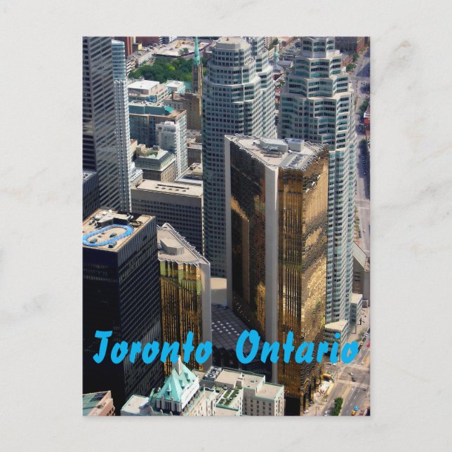 Toronto Downtown Postcard Postcard (Front)