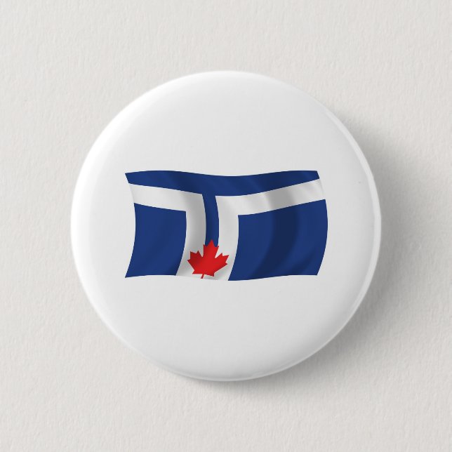 Toronto Flag Button (Front)