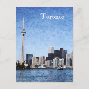 Toronto harborfront postcard