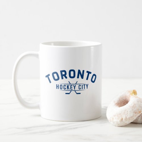 Toronto Hockey City Blue Logo Mug