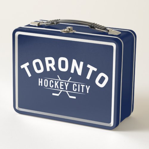 Toronto Hockey City _ Blue Lunch Box