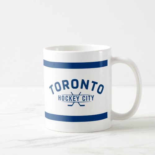Toronto Hockey City Blue Stripes Mug
