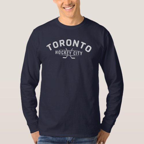 Toronto Hockey City Long Sleeve T_Shirt