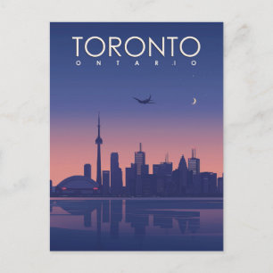 Toronto in Vintage Style  Postcard
