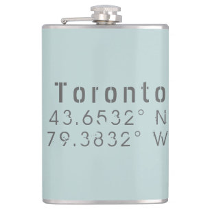 Toronto Latitude Longitude Flask