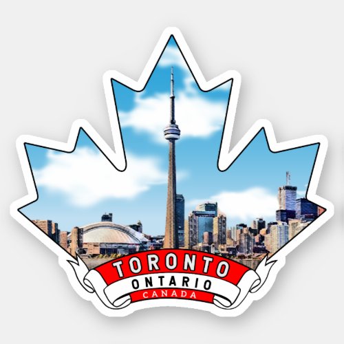 Toronto Ontario Canada Sticker
