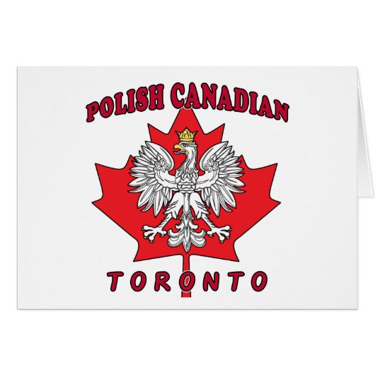 Toronto Polish Canadian Leaf (Front Horizontal)