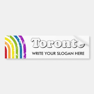 TORONTO PRIDE BUMPER STICKER