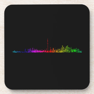 Toronto Rainbow Beverage Coaster