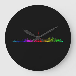 Toronto Rainbow Large Clock