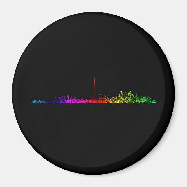 Toronto Rainbow Magnet (Front)