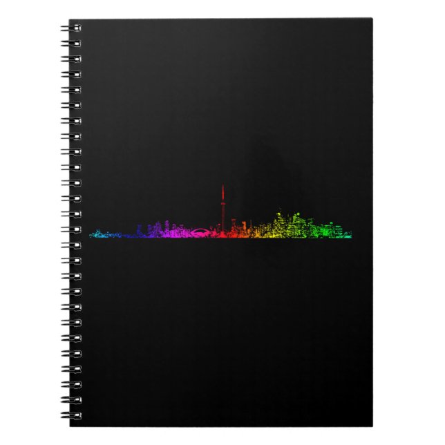 Toronto Rainbow Notebook (Front)