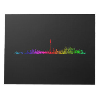 Toronto Rainbow Notepad