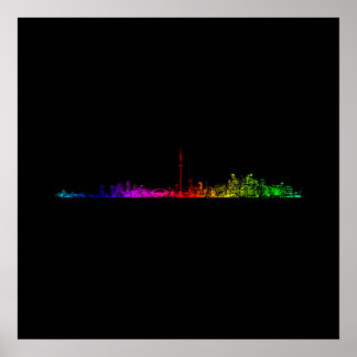 Toronto Rainbow Poster