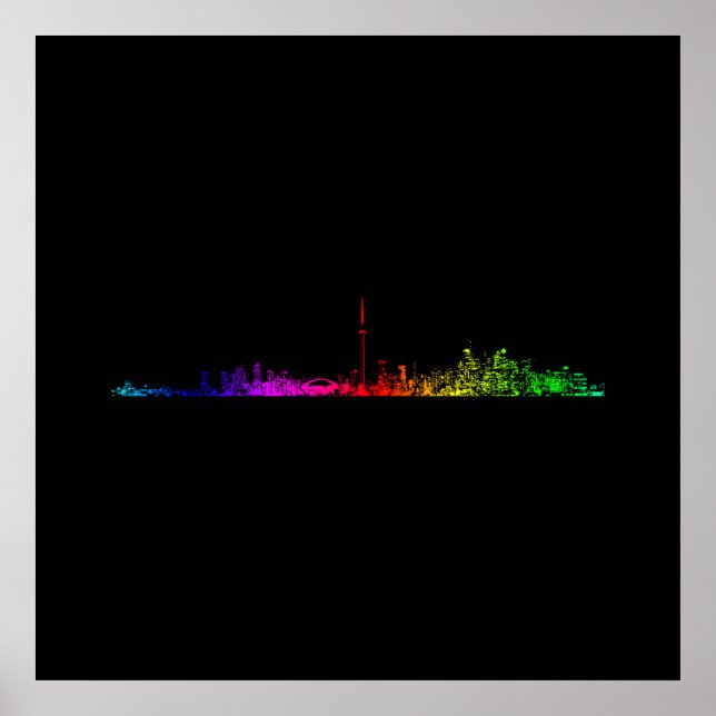 Toronto Rainbow Poster (Front)