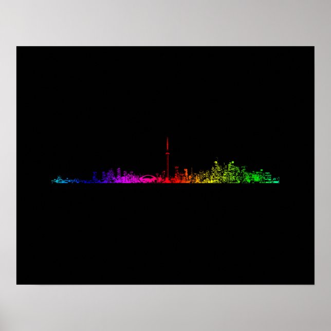 Toronto Rainbow Poster (Front)