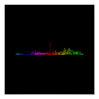 Toronto Rainbow Poster