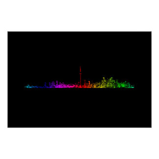 Toronto Rainbow Poster