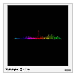 Toronto Rainbow Wall Decal