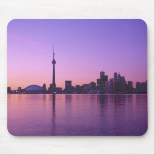Toronto Skyline at night, Ontario, Canada Mouse Pad