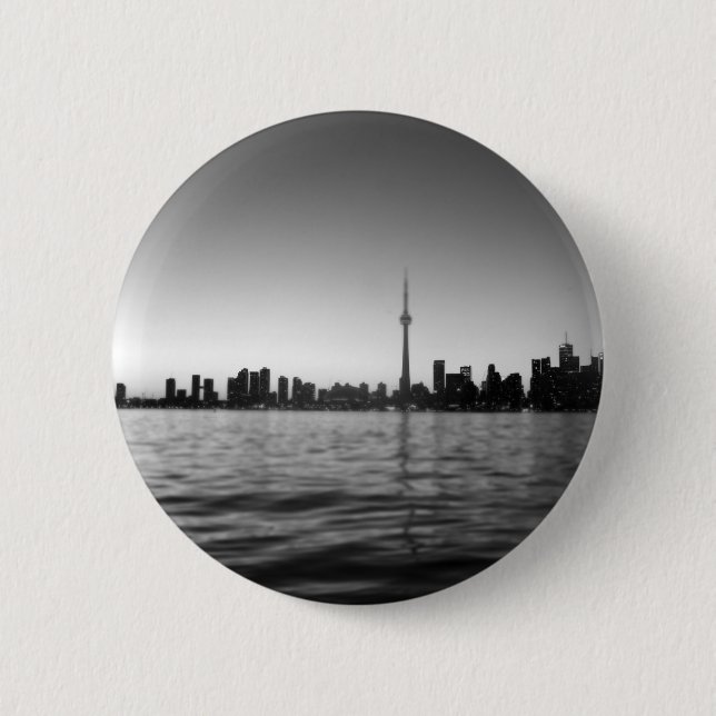 Toronto skyline button (Front)