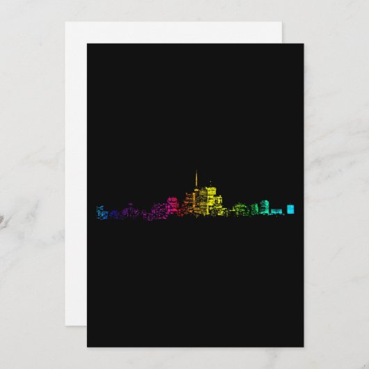 Toronto Skyline Gradient (Front/Back)