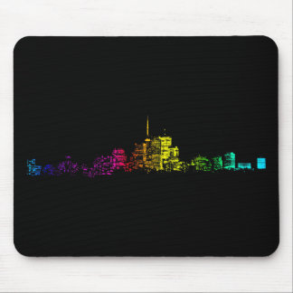 Toronto Skyline Gradient Mouse Pad