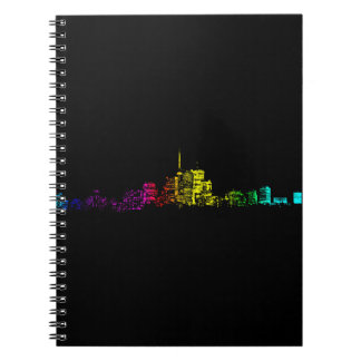 Toronto Skyline Gradient Notebook