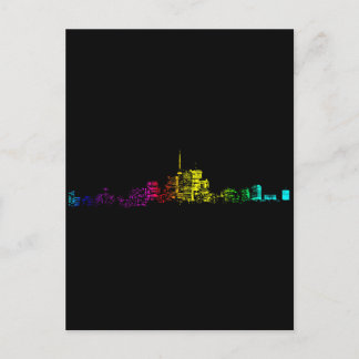 Toronto Skyline Gradient Postcard