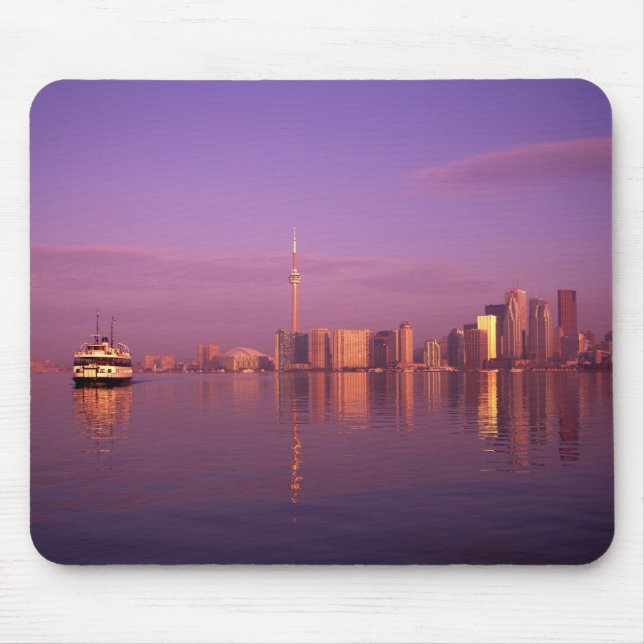 Toronto Skyline, Ontario, Canada Mouse Pad (Front)