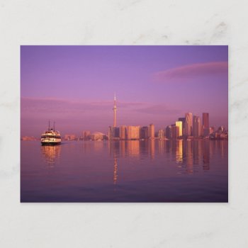 Toronto Skyline  Ontario  Canada Postcard by takemeaway at Zazzle