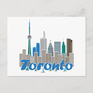 Toronto Skyline Postcard