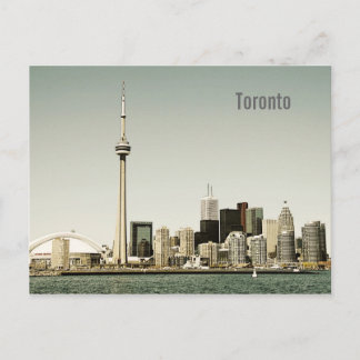 Toronto skyline postcard