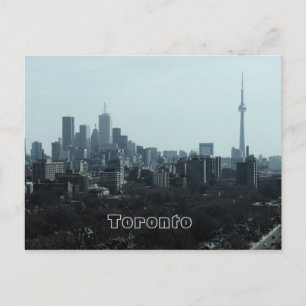 Toronto skyline postcard