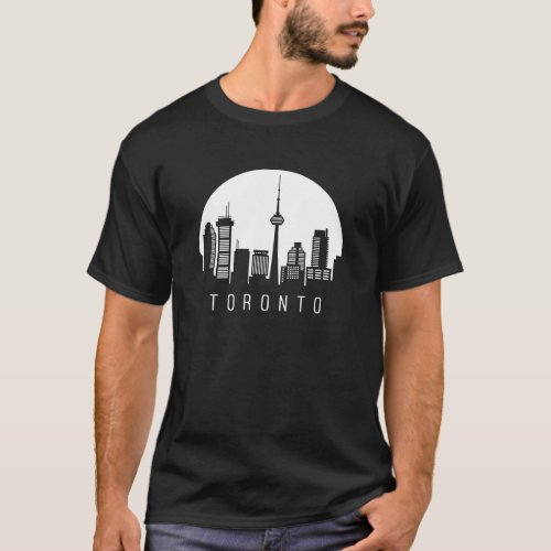 Toronto skyline T_Shirt